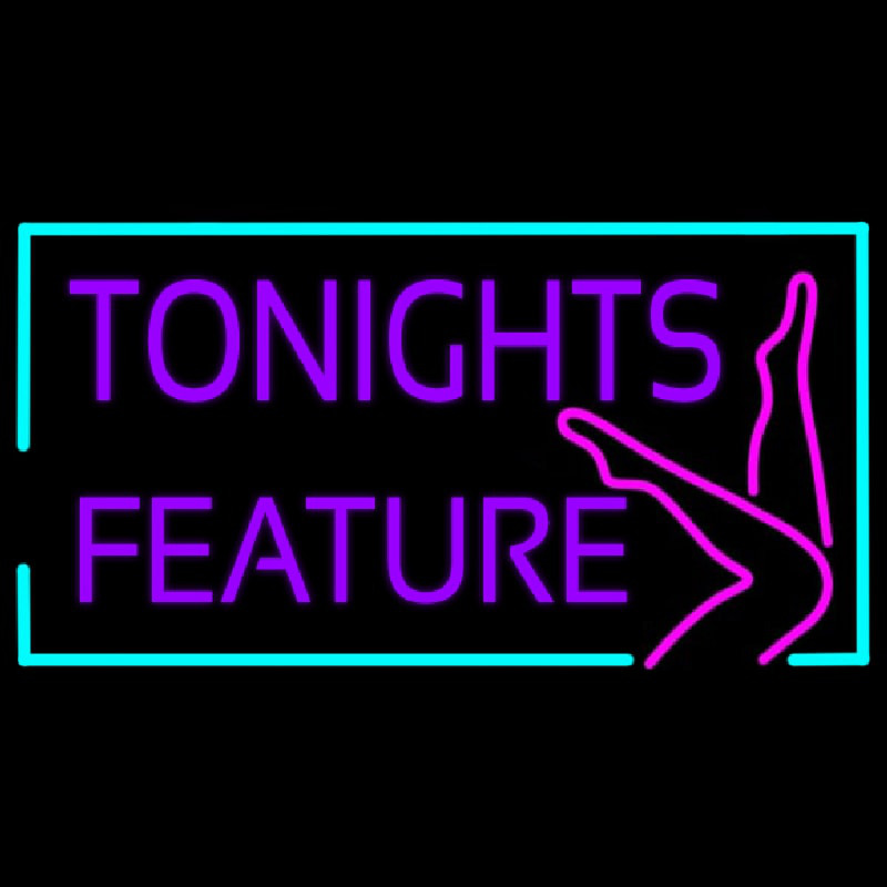 Tonights Feature Enseigne Néon