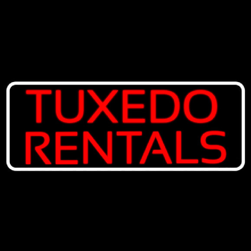 Tu edo Rentals Enseigne Néon