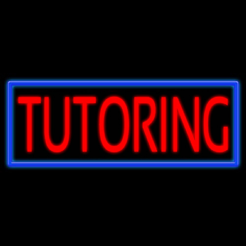 Tutoring Enseigne Néon
