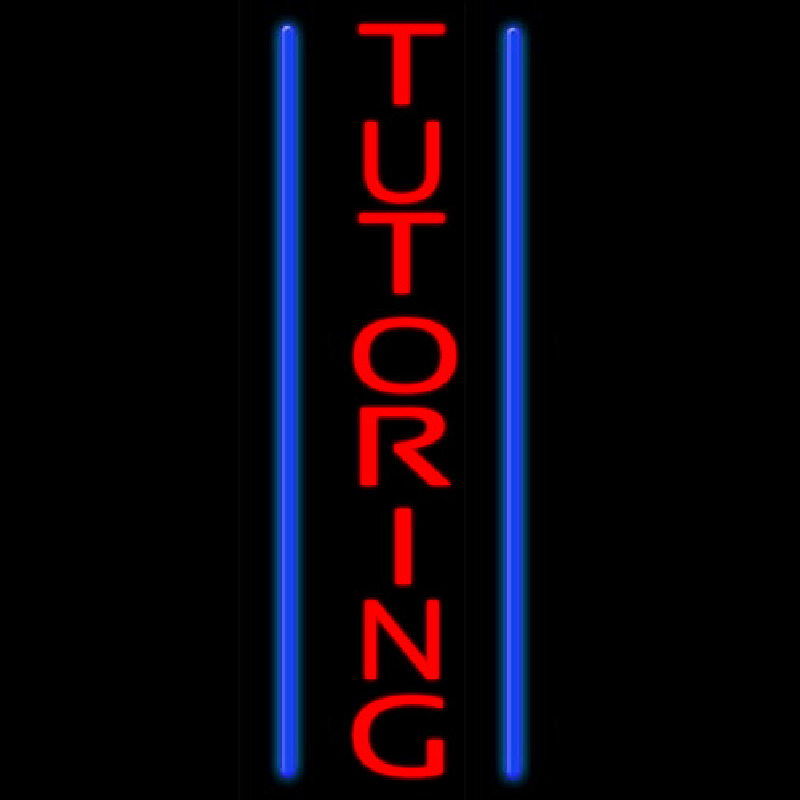 Tutoring Enseigne Néon