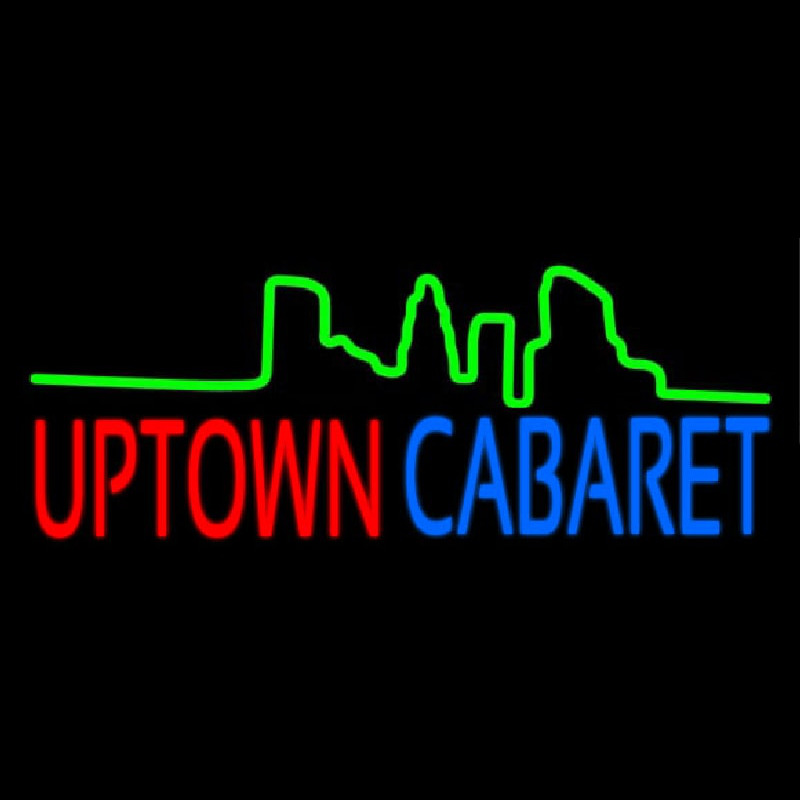 Uptown Cabaret Enseigne Néon