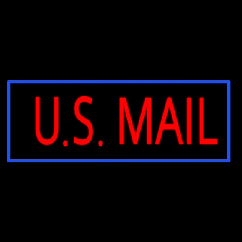 Us Mail Enseigne Néon