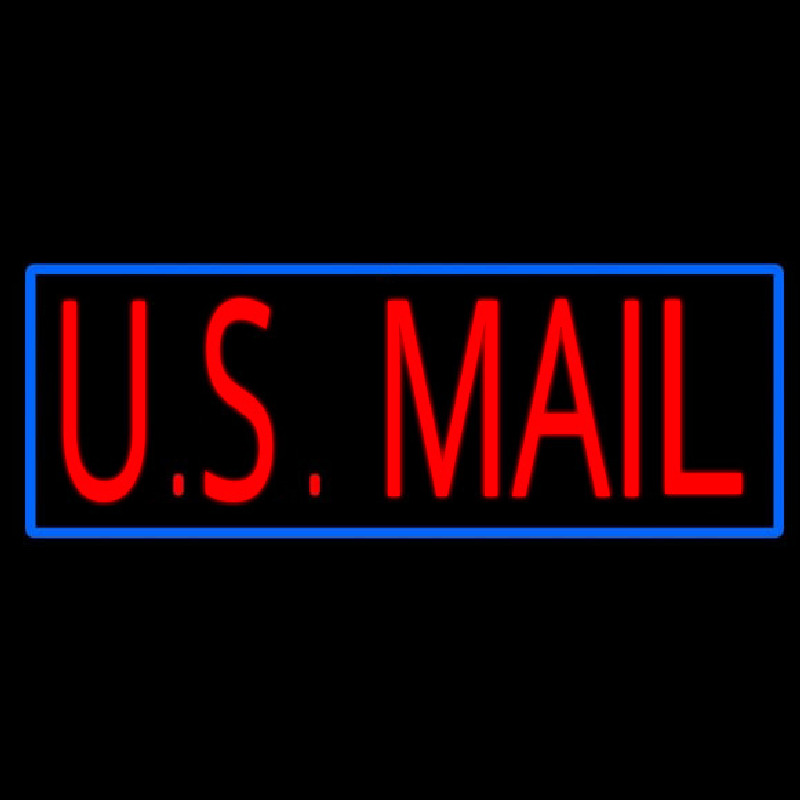 Us Mail Enseigne Néon