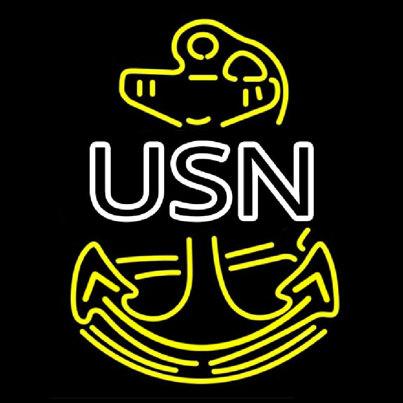 Usn Logo Enseigne Néon