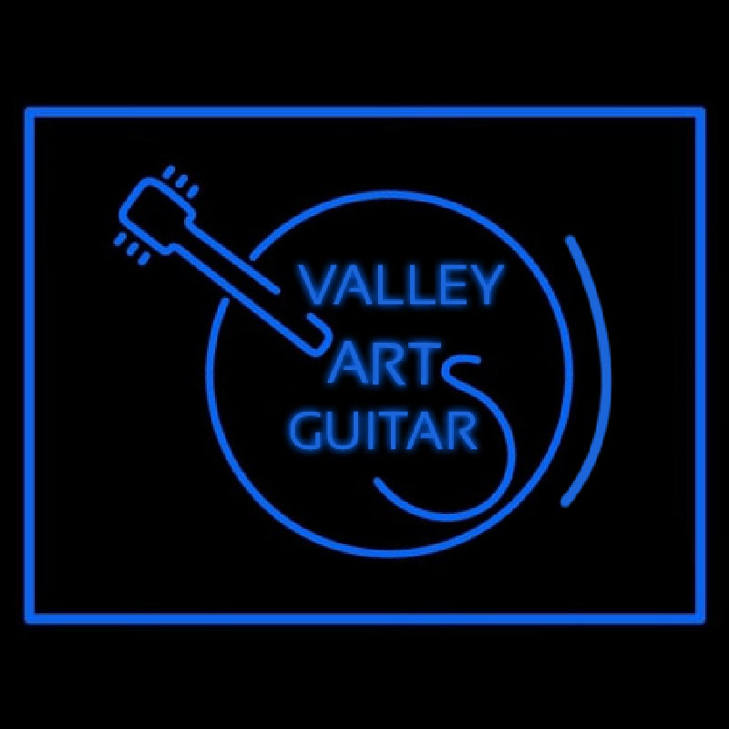 Valley Arts Guitars Logo Enseigne Néon