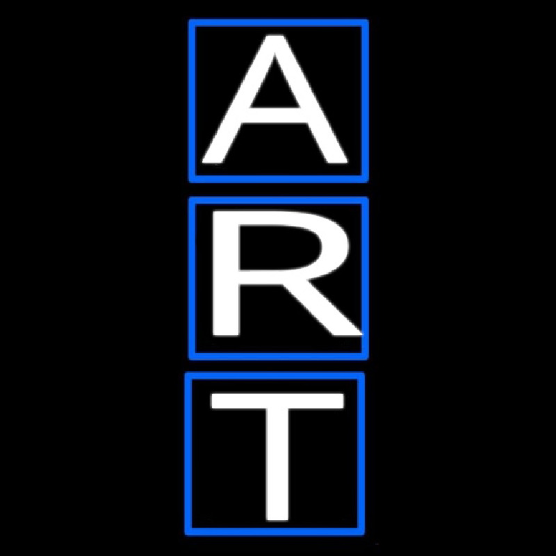 Vertical Art Enseigne Néon