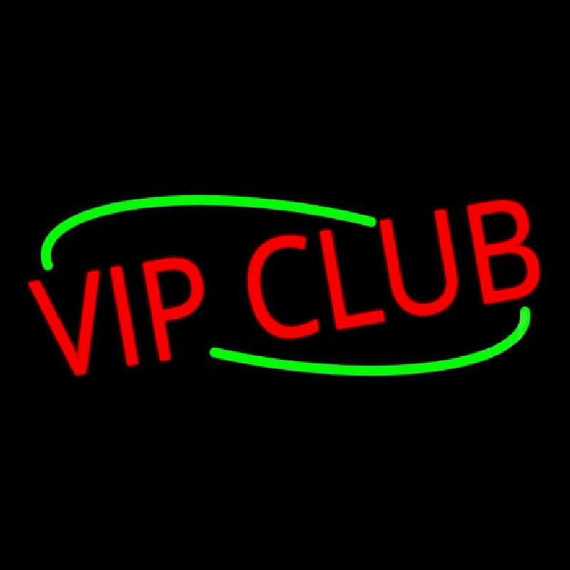 Vip Club Enseigne Néon