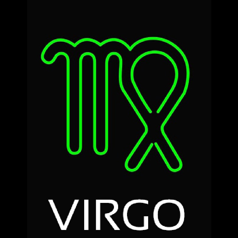 Virgo Logo Enseigne Néon