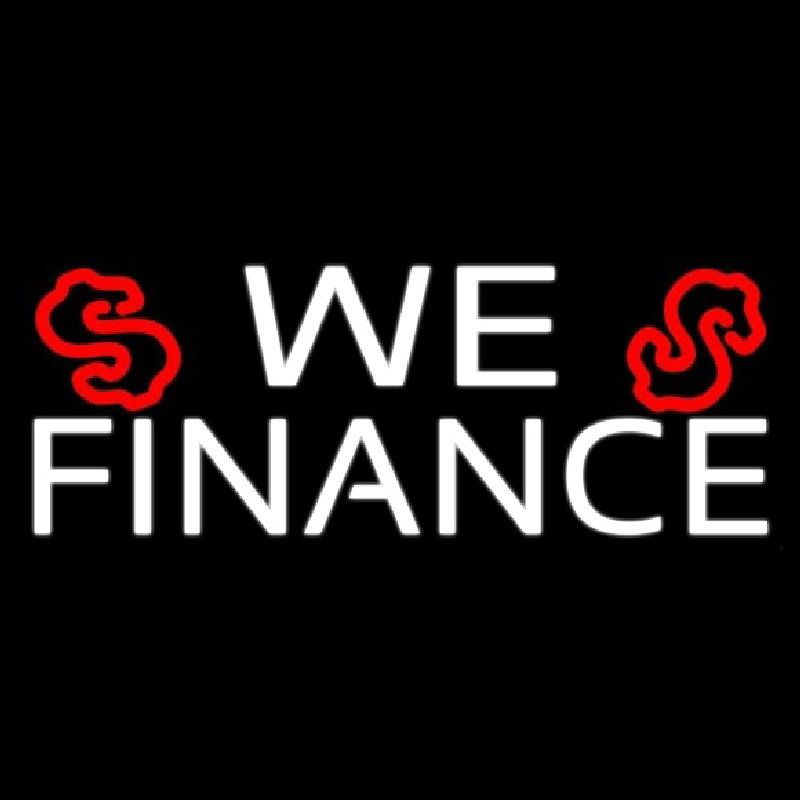 We Finance Dollar Logo 1 Enseigne Néon