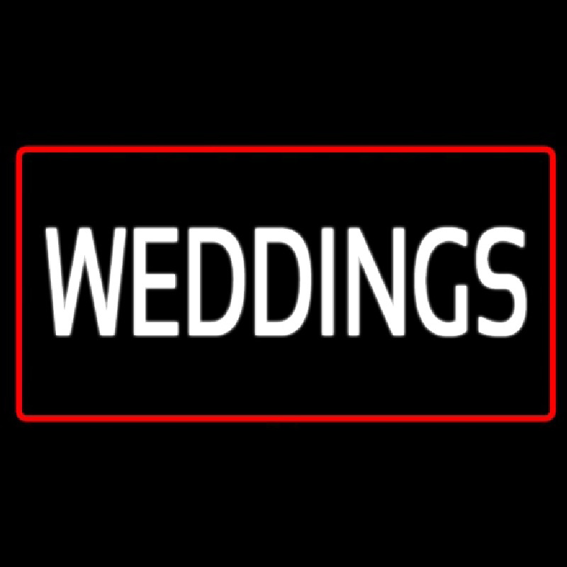 Weddings Enseigne Néon