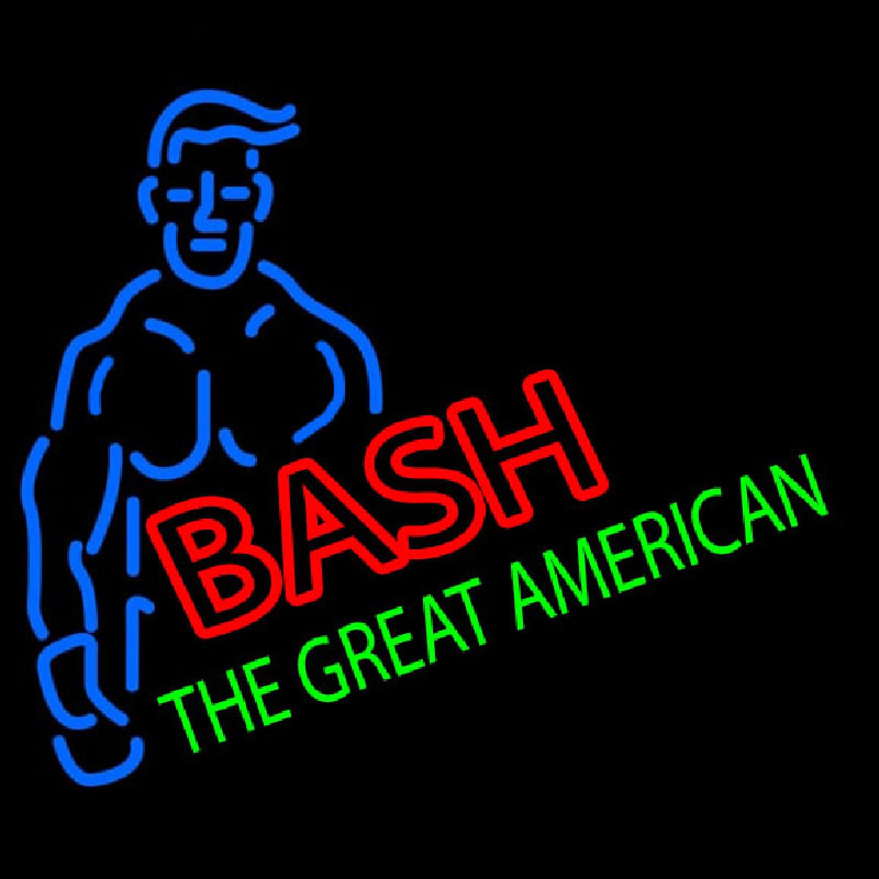 Wwe The Great American Bash Enseigne Néon