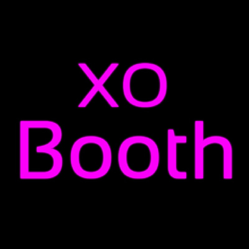 Xo Booth Enseigne Néon
