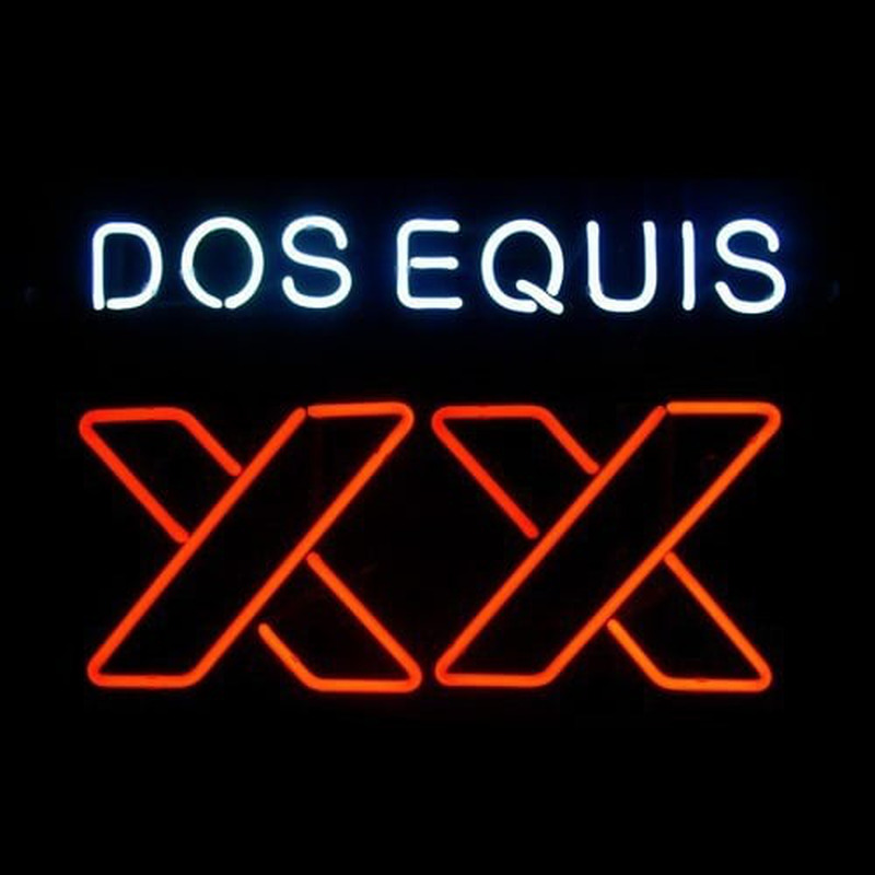 Xx Dos Equis Enseigne Néon