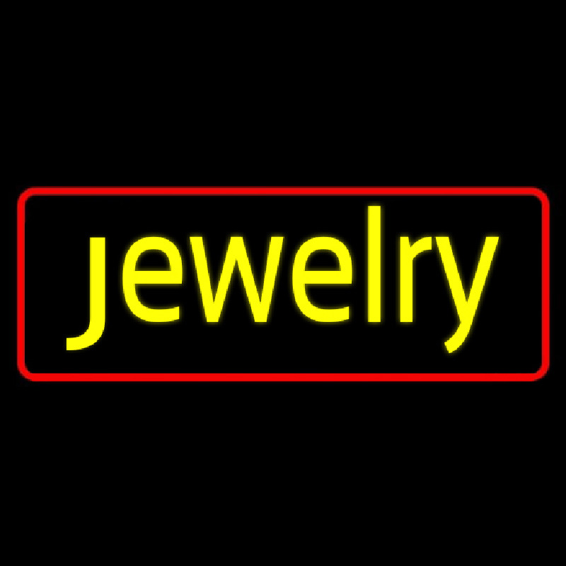 Yellow Jewelry Enseigne Néon