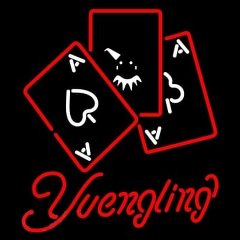 Yuengling Ace And Poker Enseigne Néon