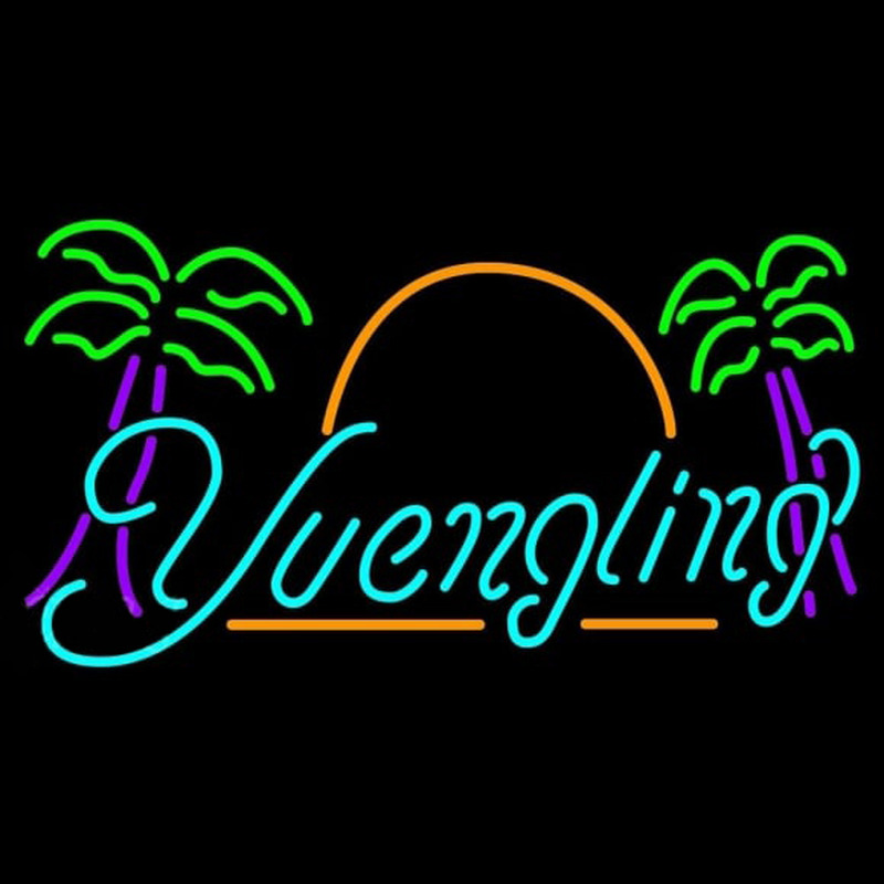 Yuengling Palm Trees Beer Sign Enseigne Néon