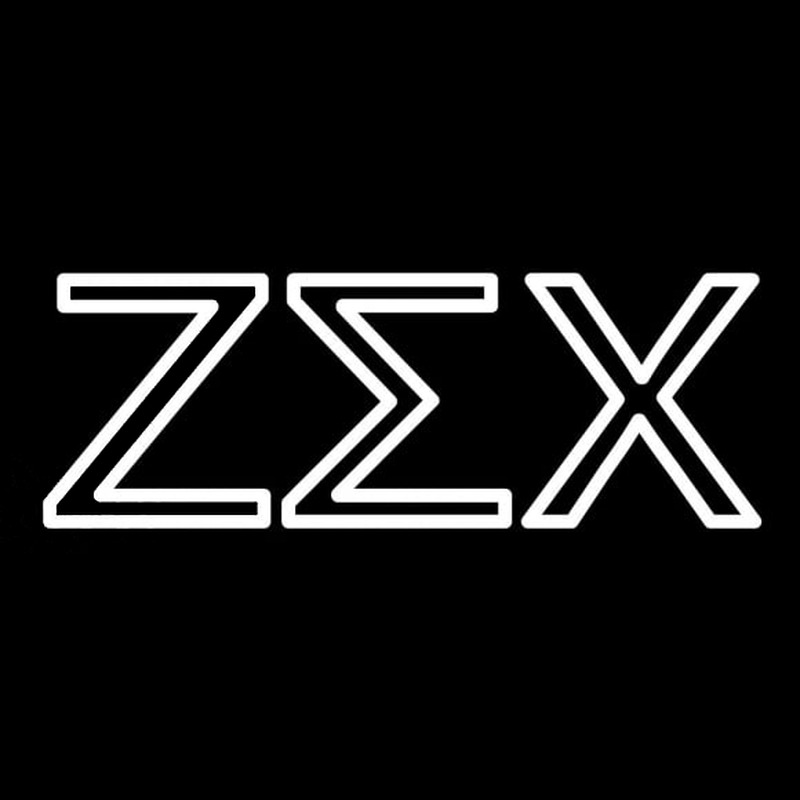 Zeta Sigma Chi Enseigne Néon