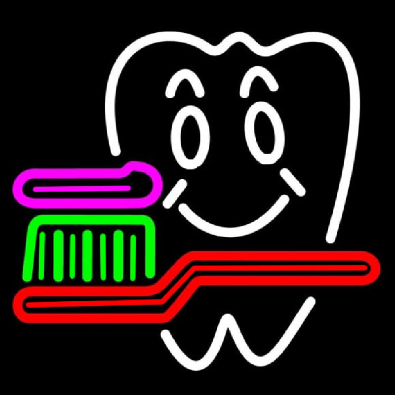 Dentist Logo Enseigne Néon