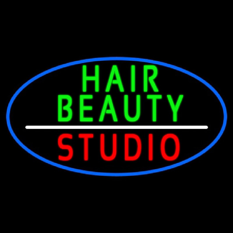 Hair Beauty Studio Enseigne Néon