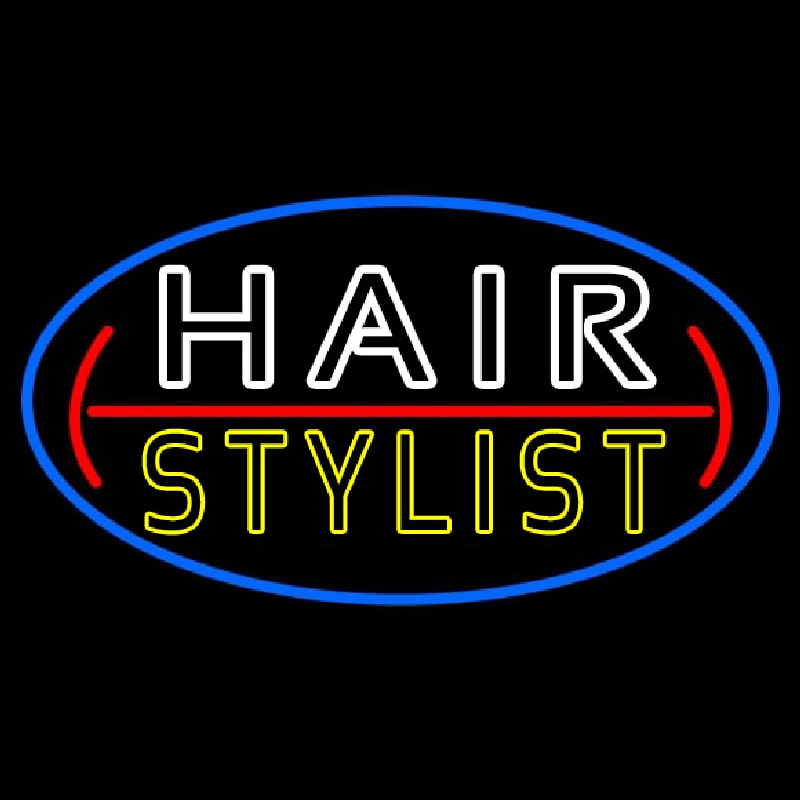 Hair Stylist Enseigne Néon
