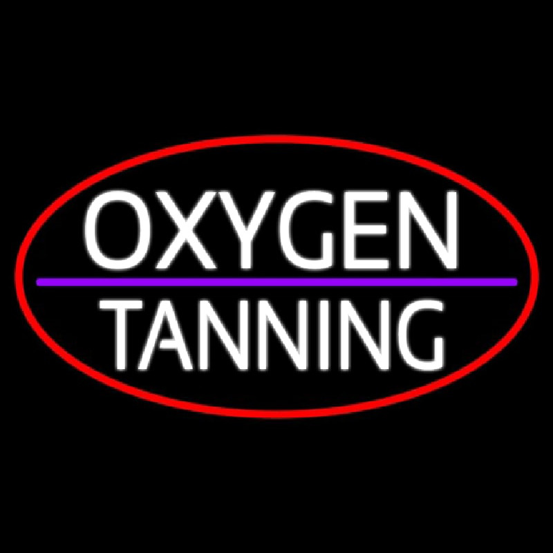 O ygen Tanning Enseigne Néon