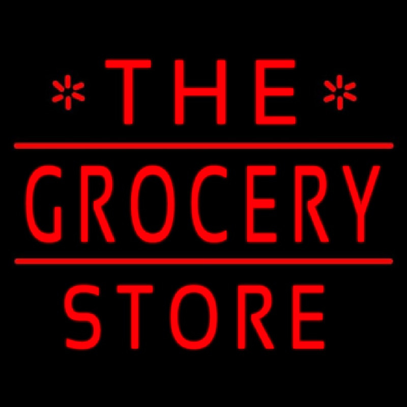 The Grocery Store Enseigne Néon
