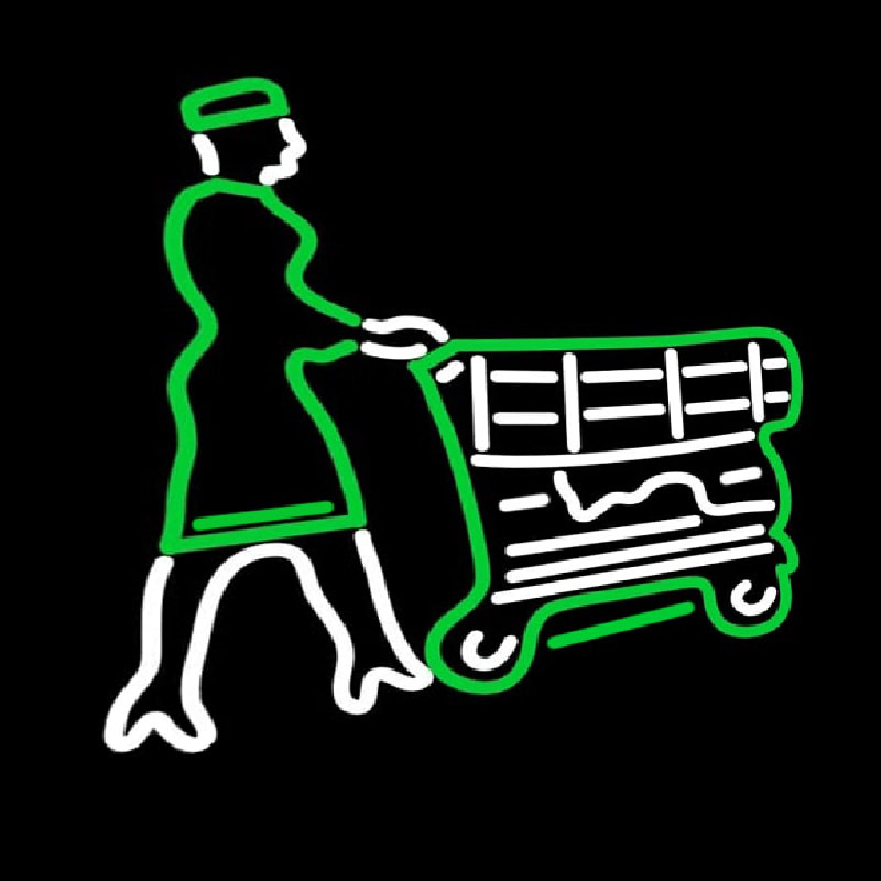 Grocery Logo Enseigne Néon