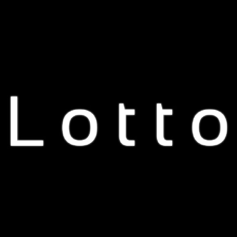 Stylish Lotto Enseigne Néon