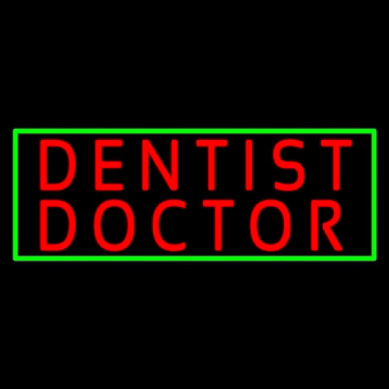 Dentist Doctor Enseigne Néon