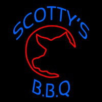  Scottys Bbq Enseigne Néon