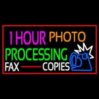1 Hour Photo Processing Enseigne Néon