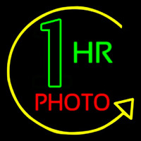 1 Hr Photo Enseigne Néon