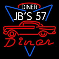 1957 Chevy JBS 57 Diner Enseigne Néon