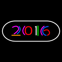 2016 With Border Enseigne Néon