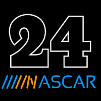 24 NASCAR Enseigne Néon