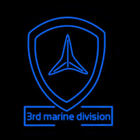 3rd Marine Division Enseigne Néon