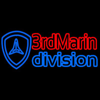 3rd Marine Division Enseigne Néon
