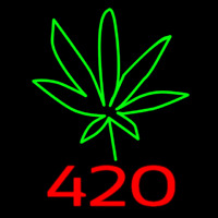 420 Herbal Enseigne Néon