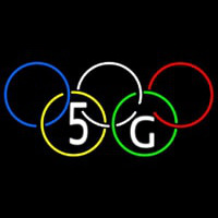 5 G Enseigne Néon