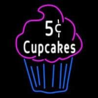 5c Cupcakes Enseigne Néon