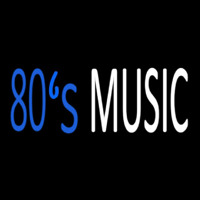 80s Music Enseigne Néon
