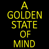 A Golden State Of Mind Enseigne Néon
