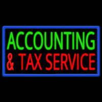 Accounting And Services Enseigne Néon