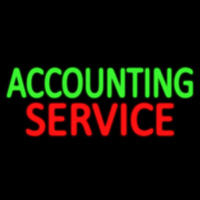 Accounting Service Enseigne Néon