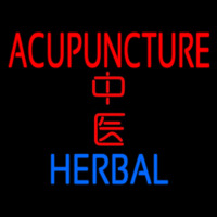 Acupuncture Herbal Enseigne Néon
