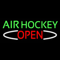 Air Hockey Open Real Neon Glass Tube Enseigne Néon