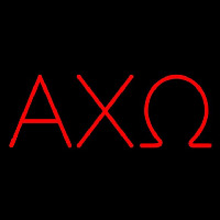 Alpha Chi Omega Enseigne Néon