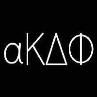 Alpha Kappa Delta Phi Enseigne Néon