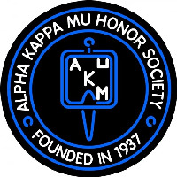 Alpha Kappa Mu Logo Enseigne Néon