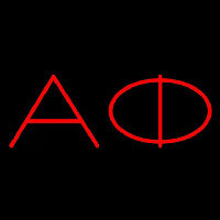 Alpha Phi Enseigne Néon